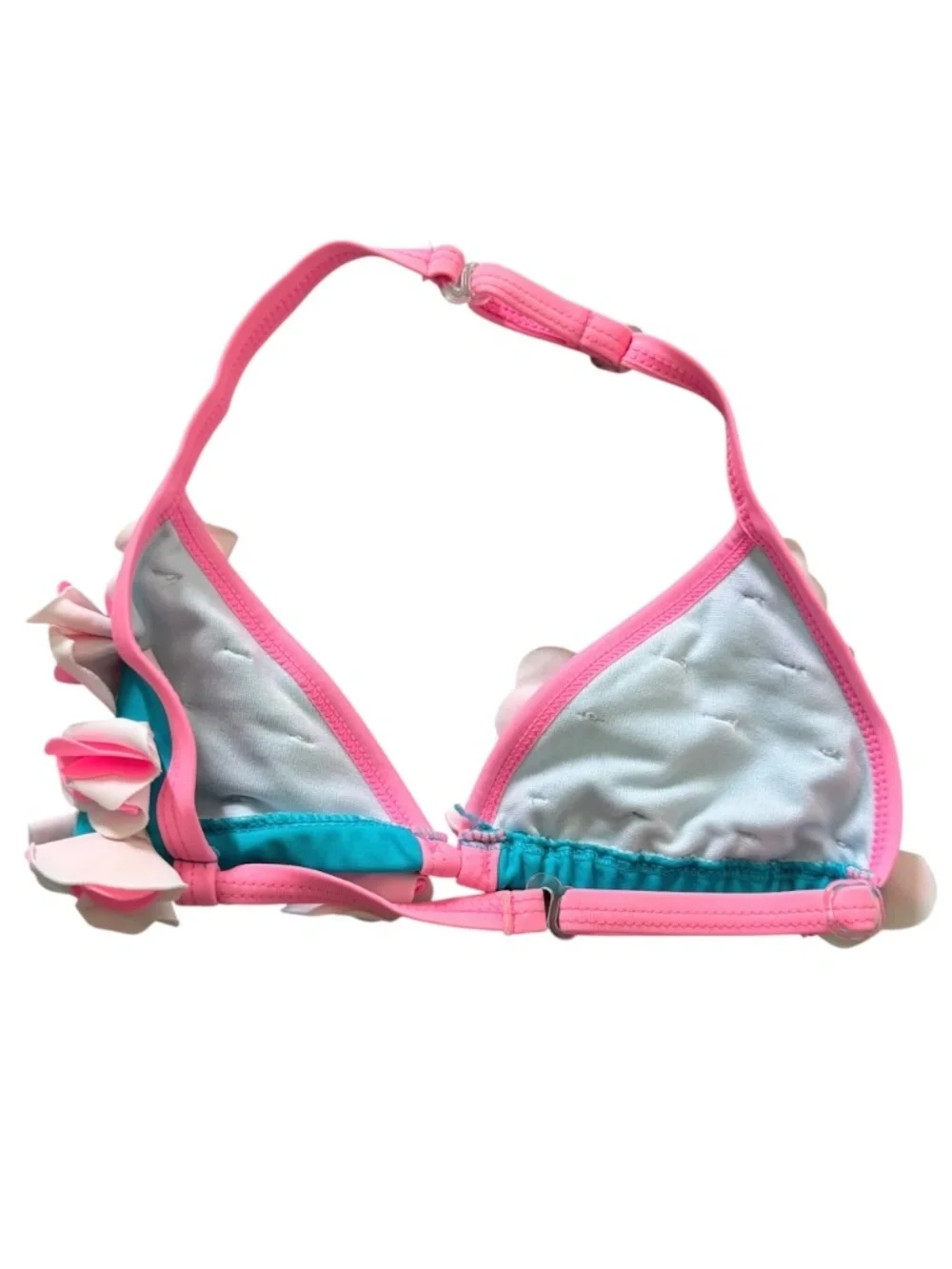 Floatimini Aqua & Pink 2 pc Swimsuit Girls 5